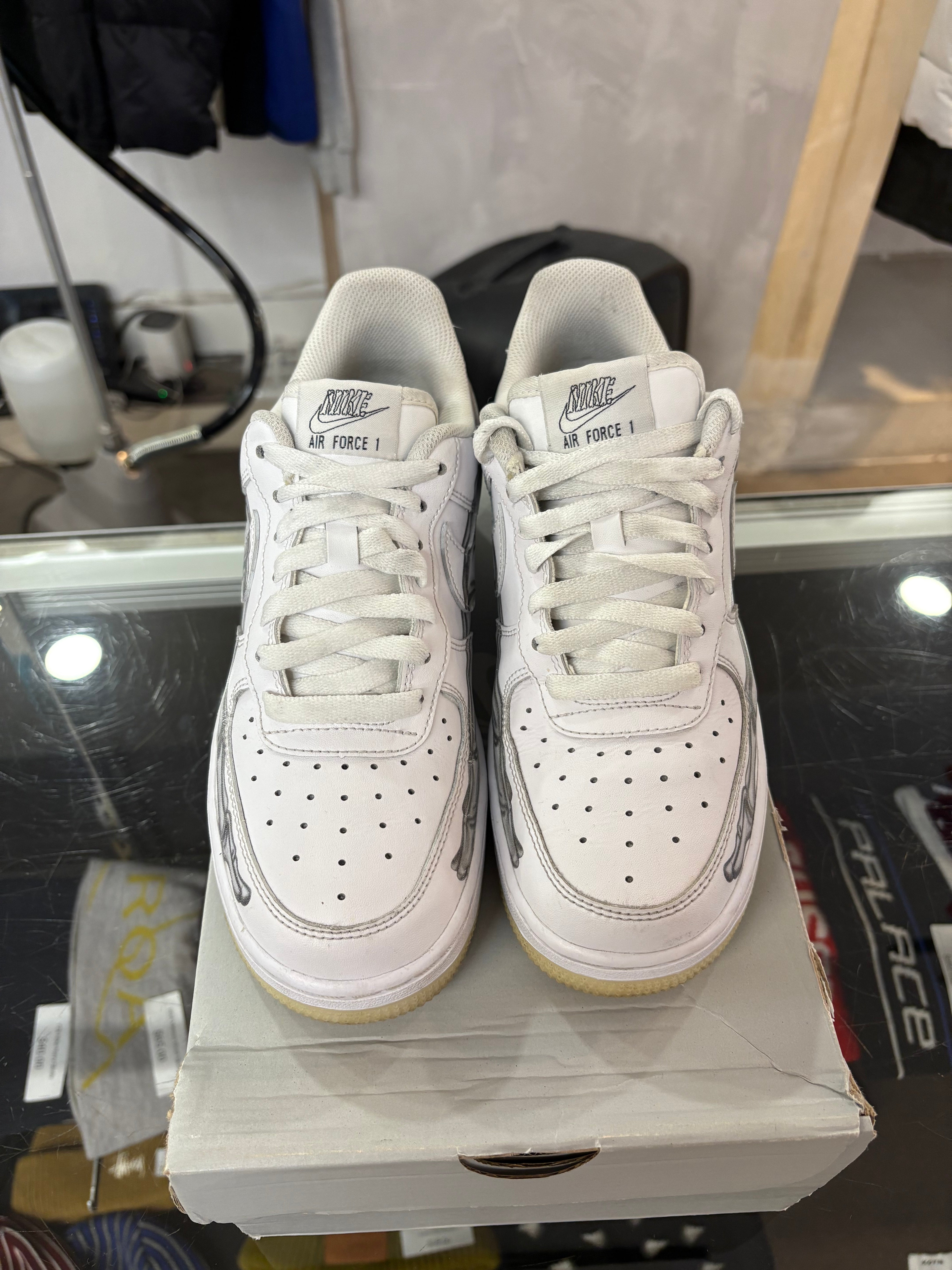 Nike AF1 Skeleton - 6,5Y/8W