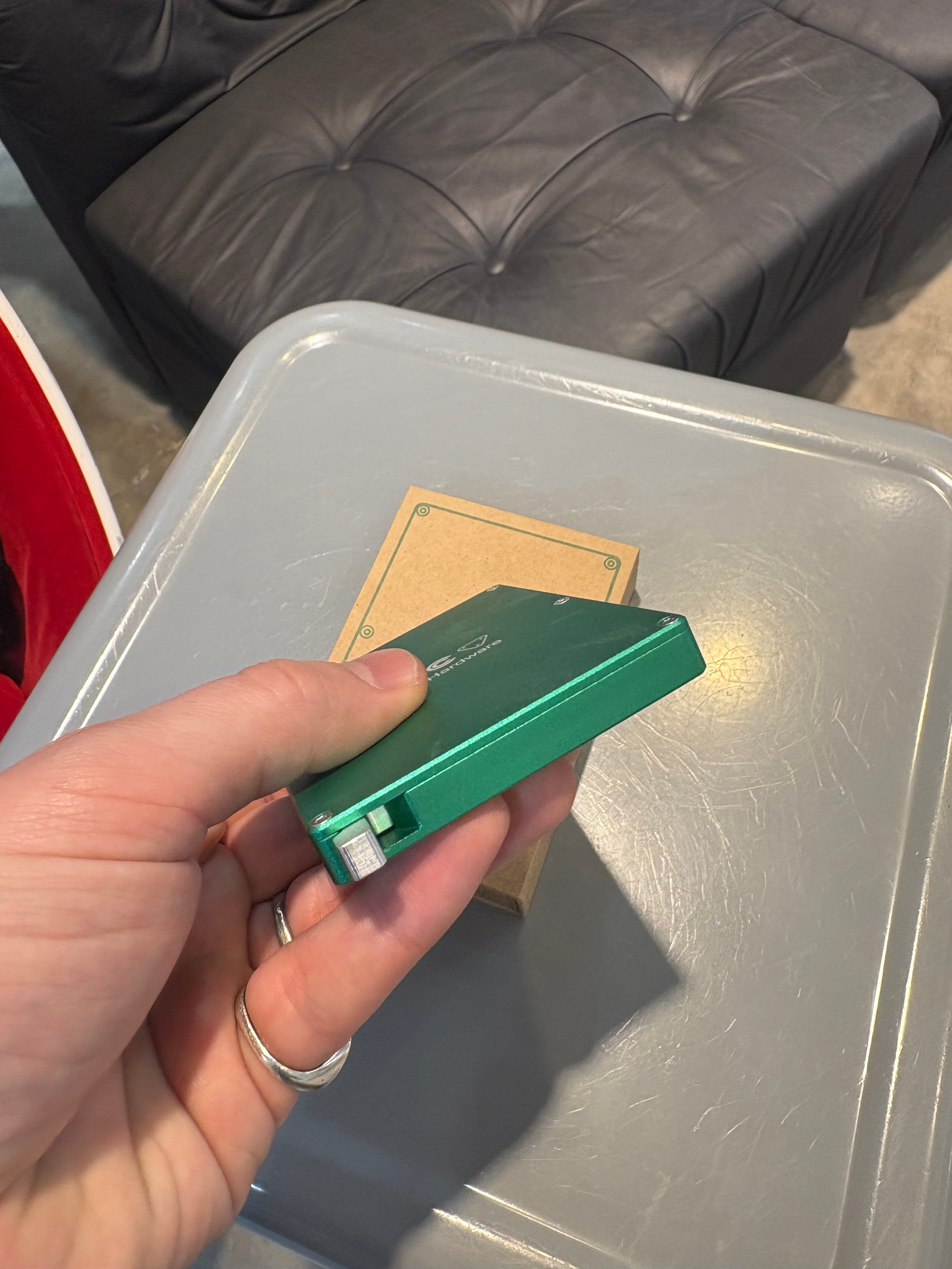 Hidden NYC Metal Wallet