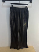 Pantalon en similicuir New Needles frange - taille S