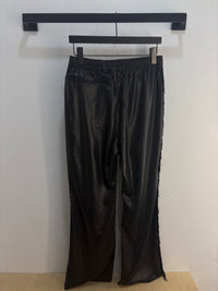 Pantalon en similicuir New Needles frange - taille S