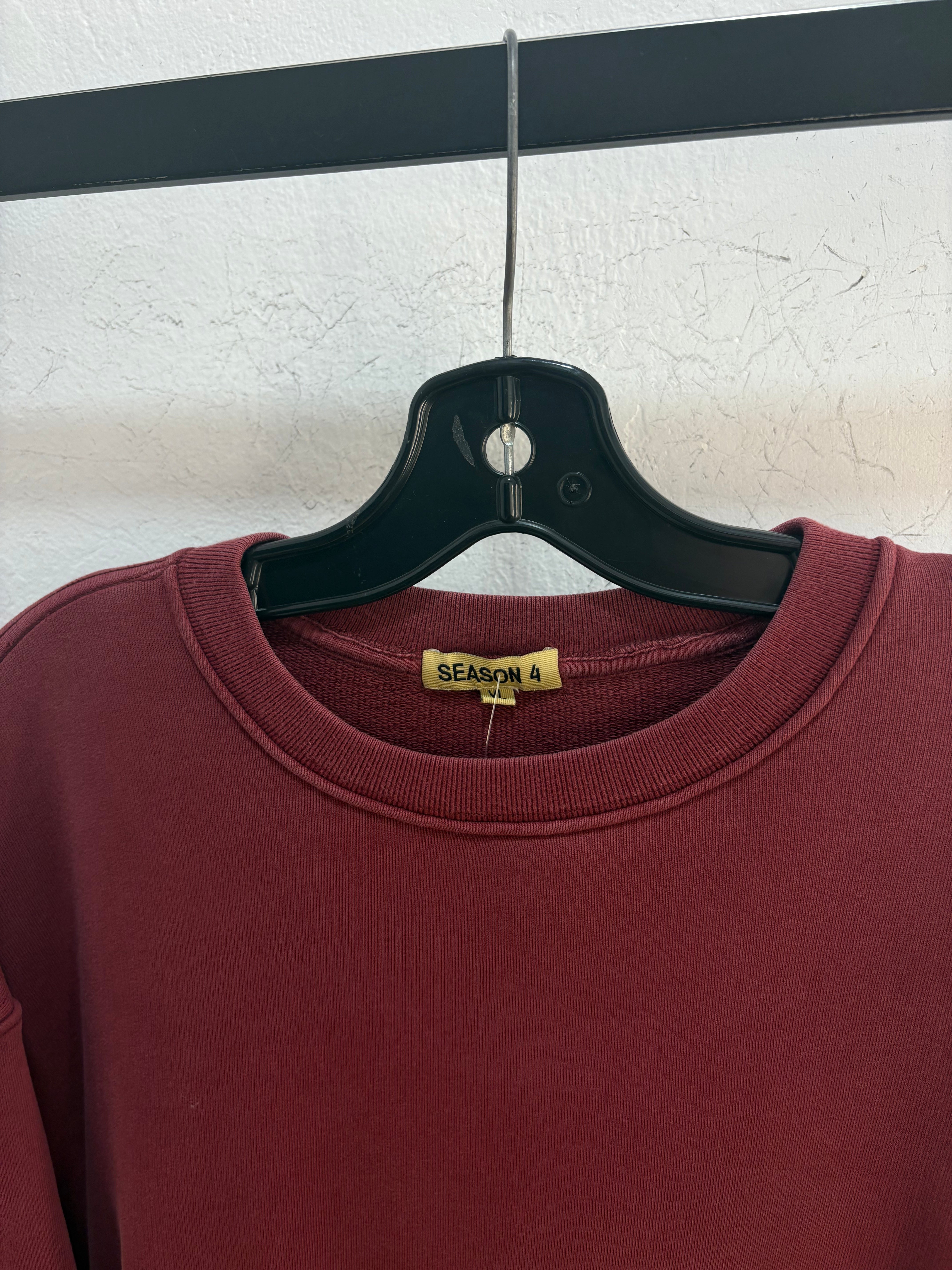 Pull Yeezy Season 4 rouge - taille XL