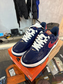 2005 Nike Af1 Gold Crimson Navy - size 11