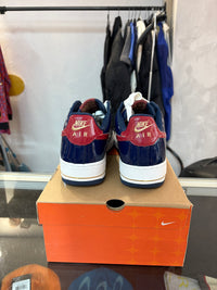 2005 Nike Af1 Gold Crimson Navy - size 11