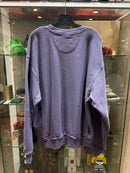 Nouveau sweat-shirt Stussy Purple Dye avec logo - taille XXL