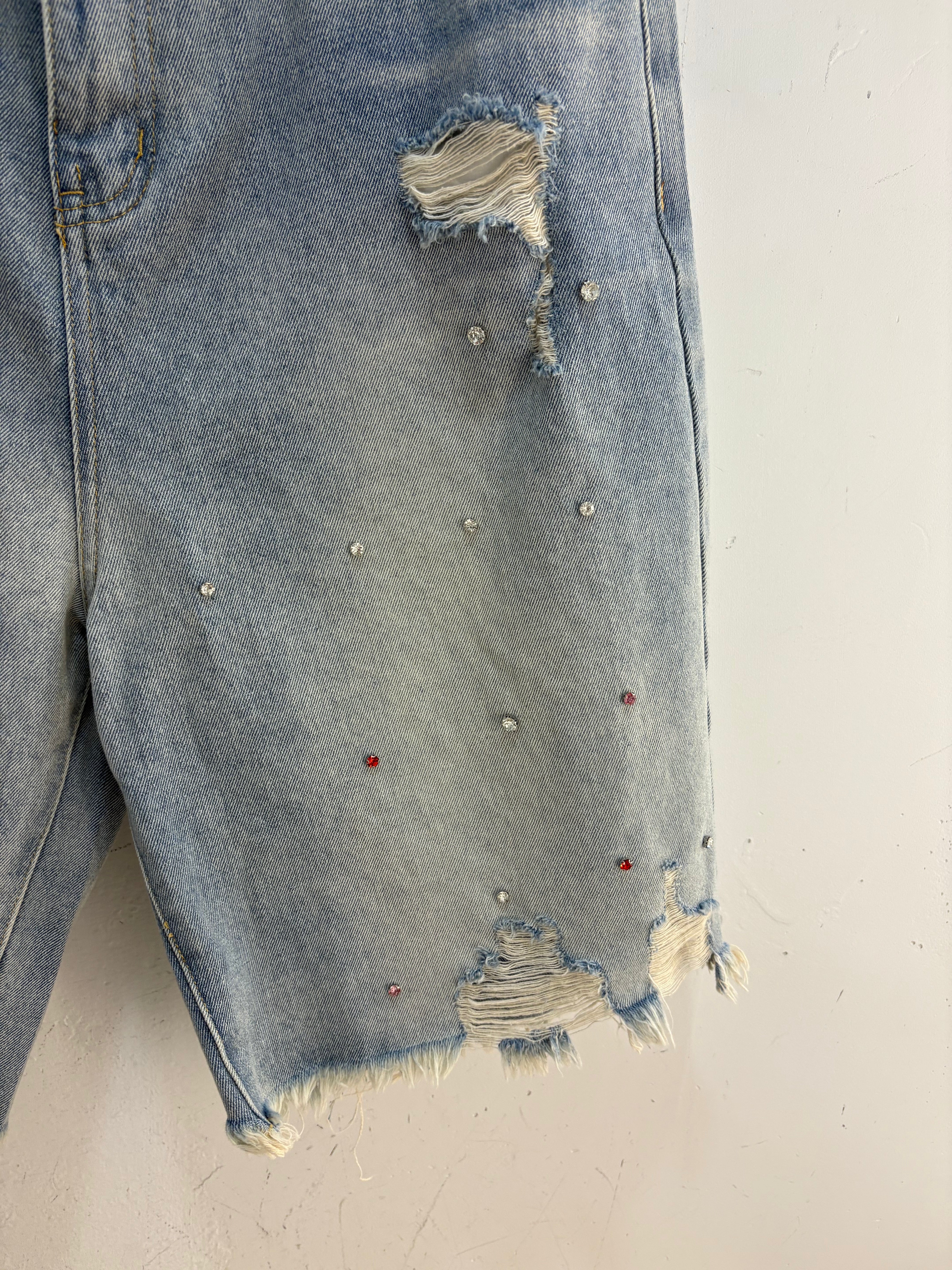 AelfricEden Pearlized jorts - size 34