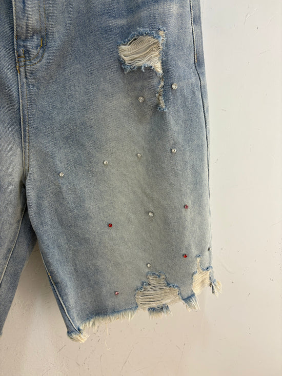 AelfricEden Pearlized jorts - size 34