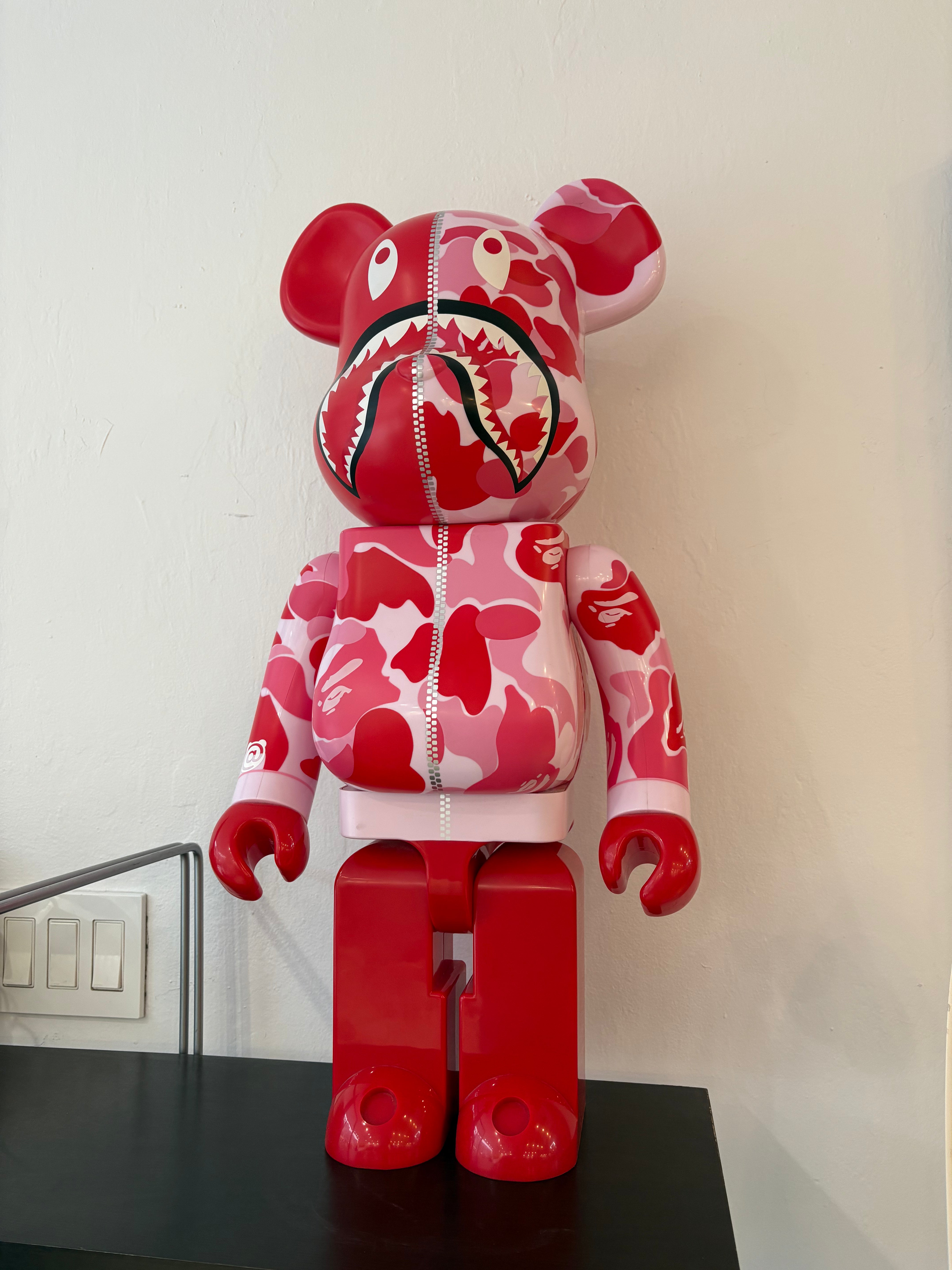 Be@rbrick Bape 1000% WGM pink Camo