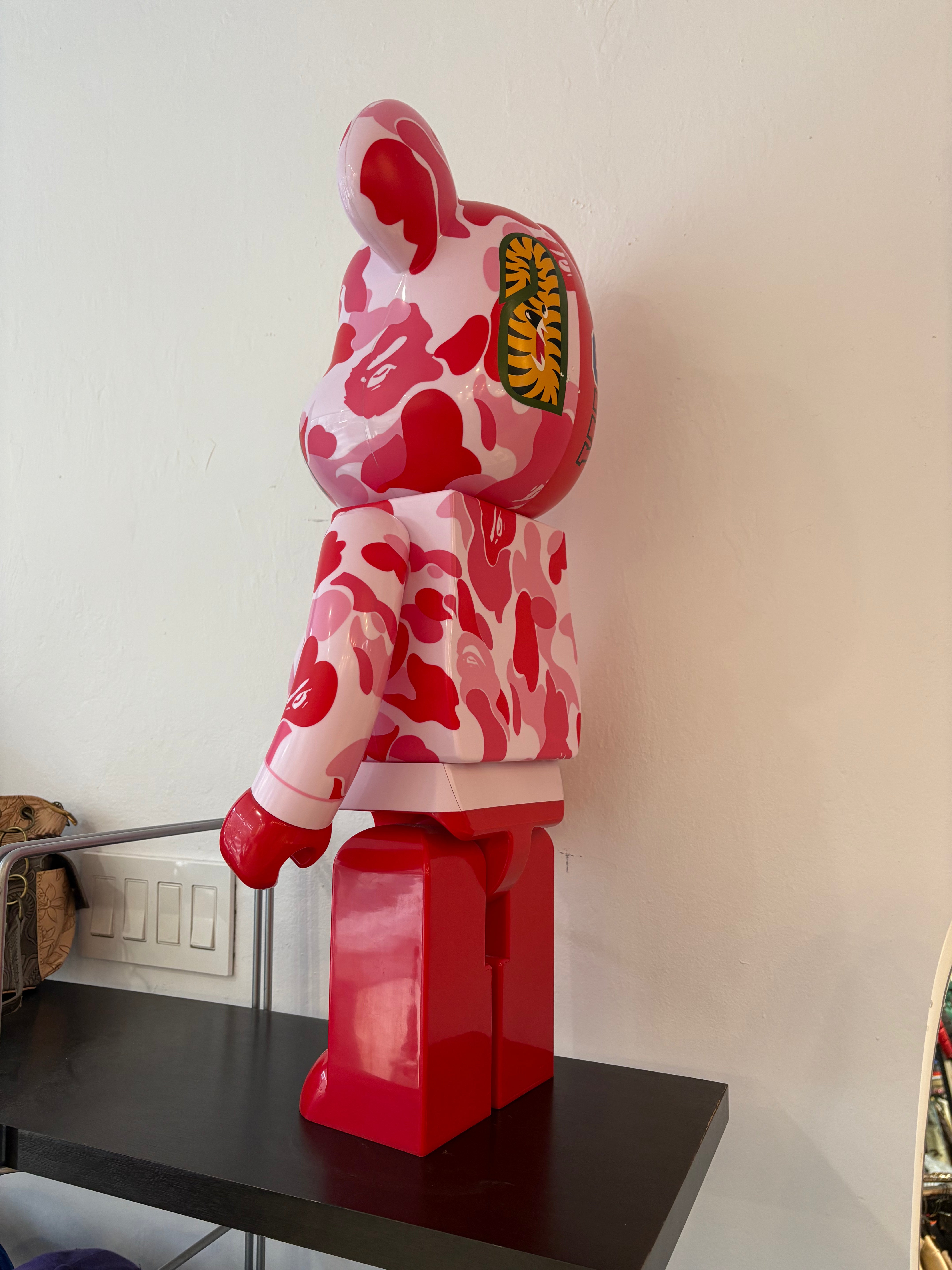 Be@rbrick Bape 1000% WGM pink Camo