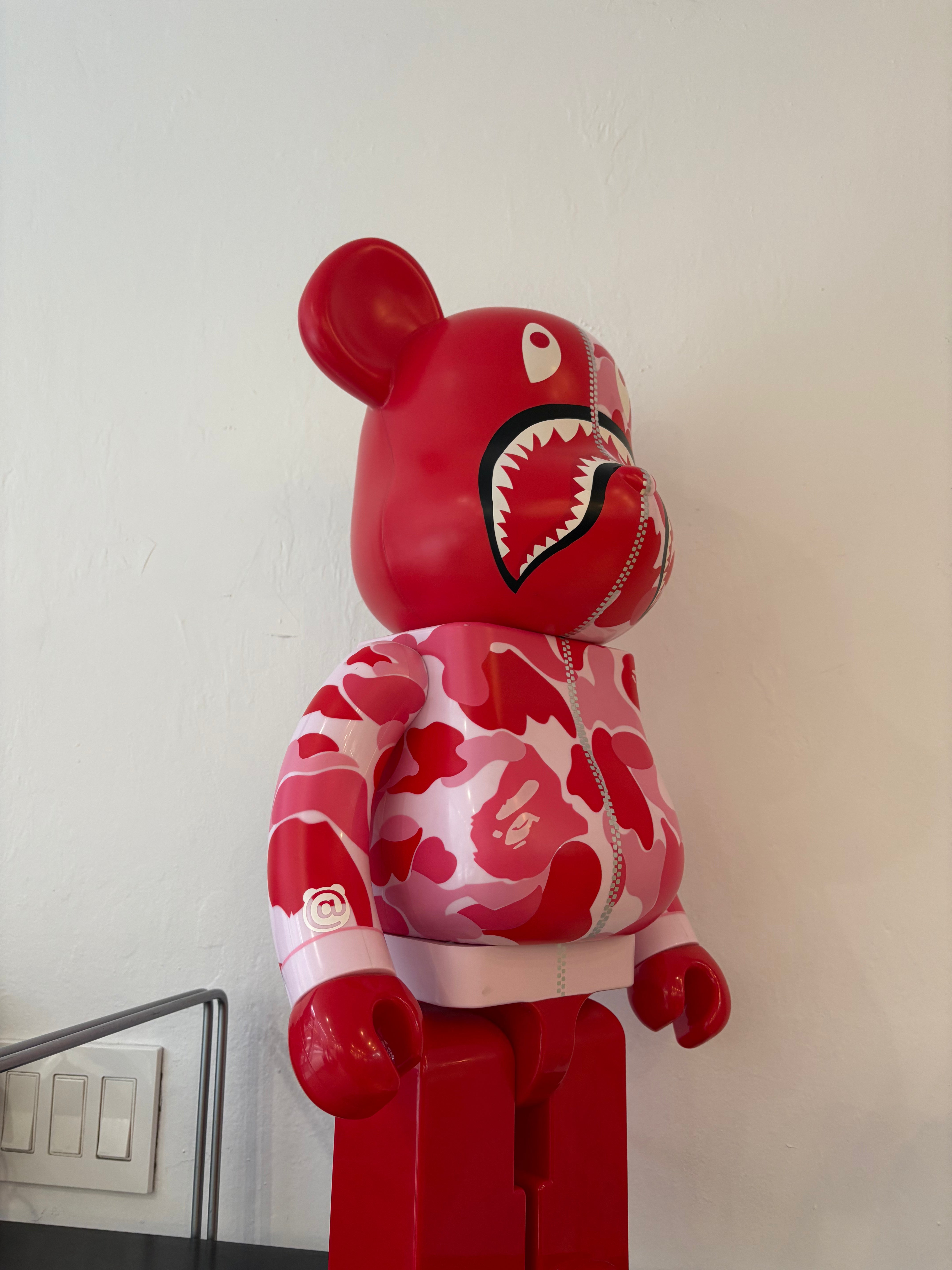 Be@rbrick Bape 1000% WGM pink Camo