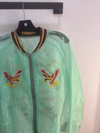 Kapital sheer mosquito japan souvenir bomber jacket - size XL