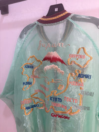 Kapital sheer mosquito japan souvenir bomber jacket - size XL
