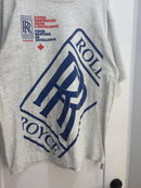 90s Rolls Royce Logo tee - size XL