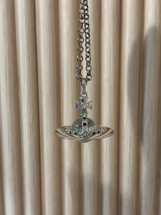 Vivienne Westwood 3D Orbit necklace