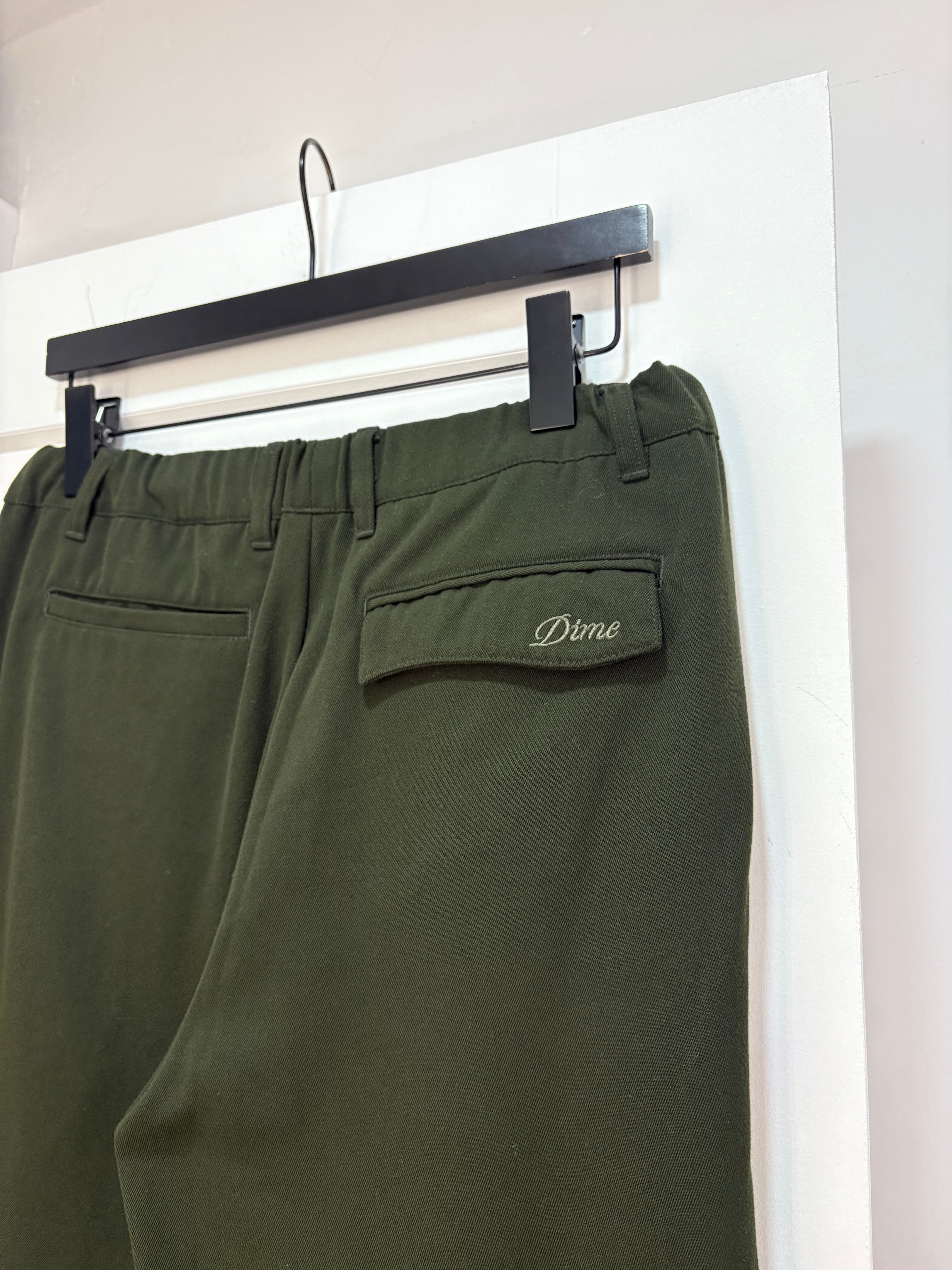 New Dime green trousers - size S