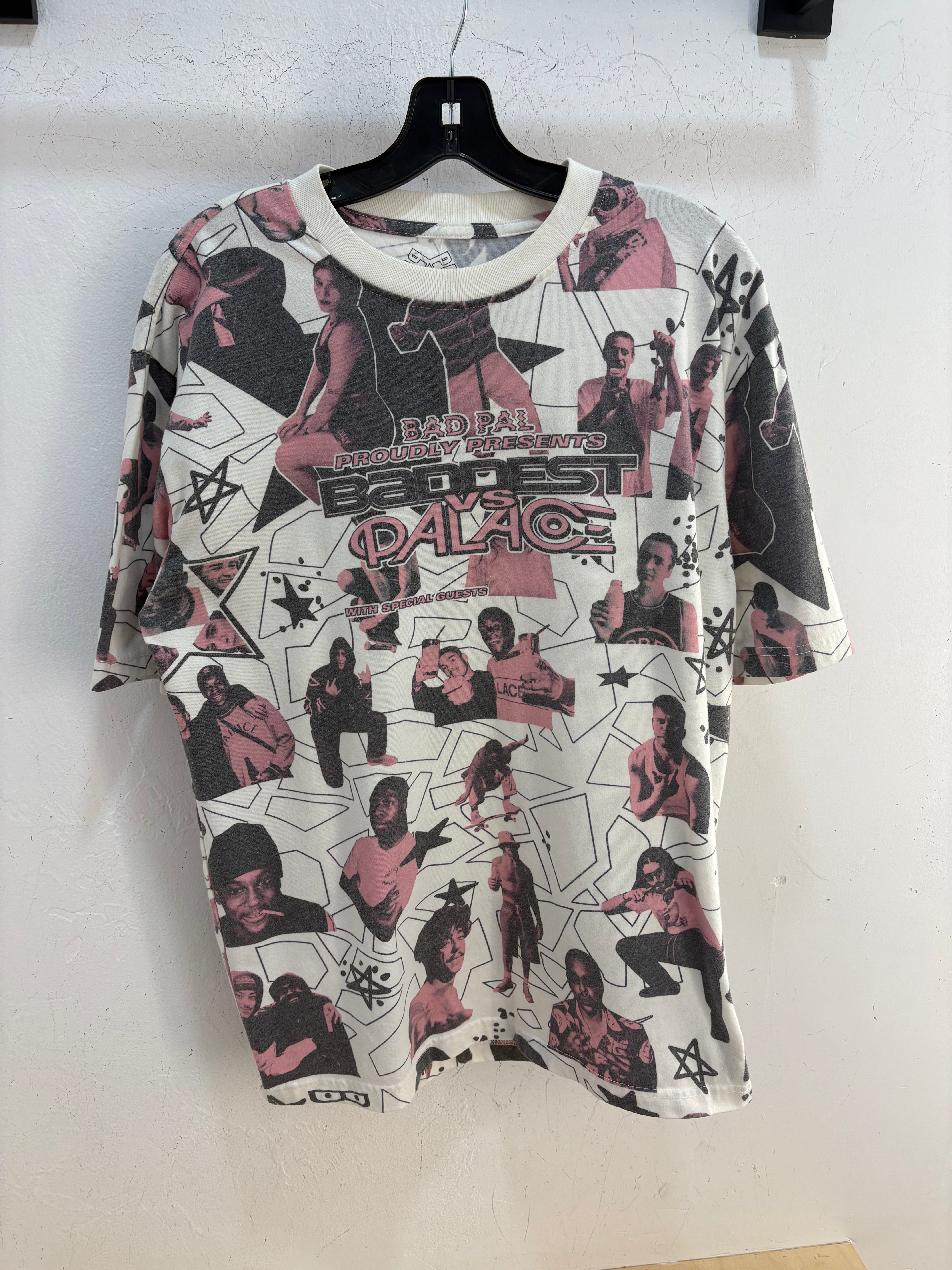 Palace baddest vs Palace tee - size L