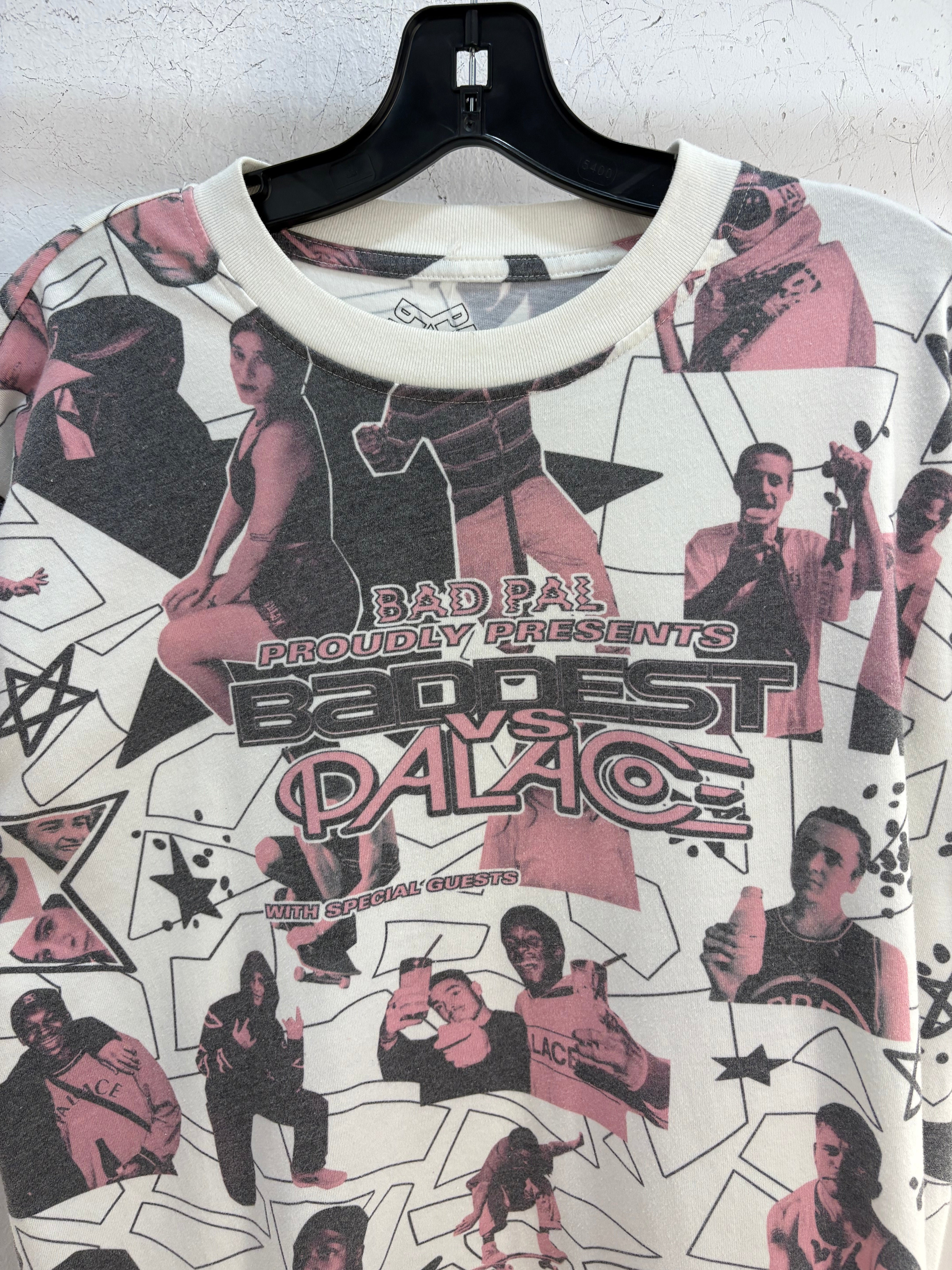 Palace baddest vs Palace tee - size L