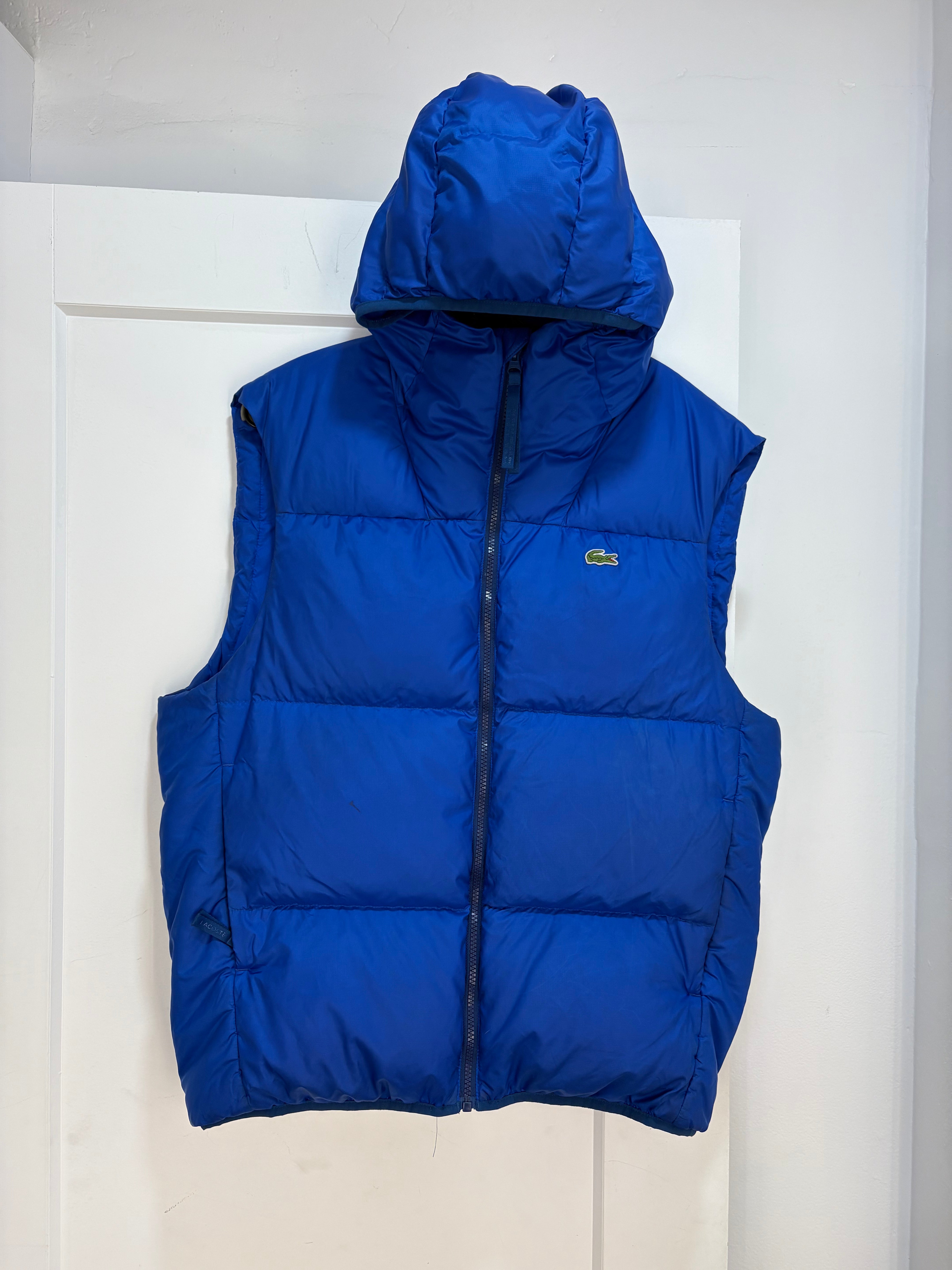 Doudoune sans manches Lacoste bleue - taille M