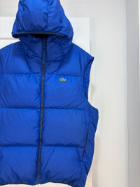 Doudoune sans manches Lacoste bleue - taille M