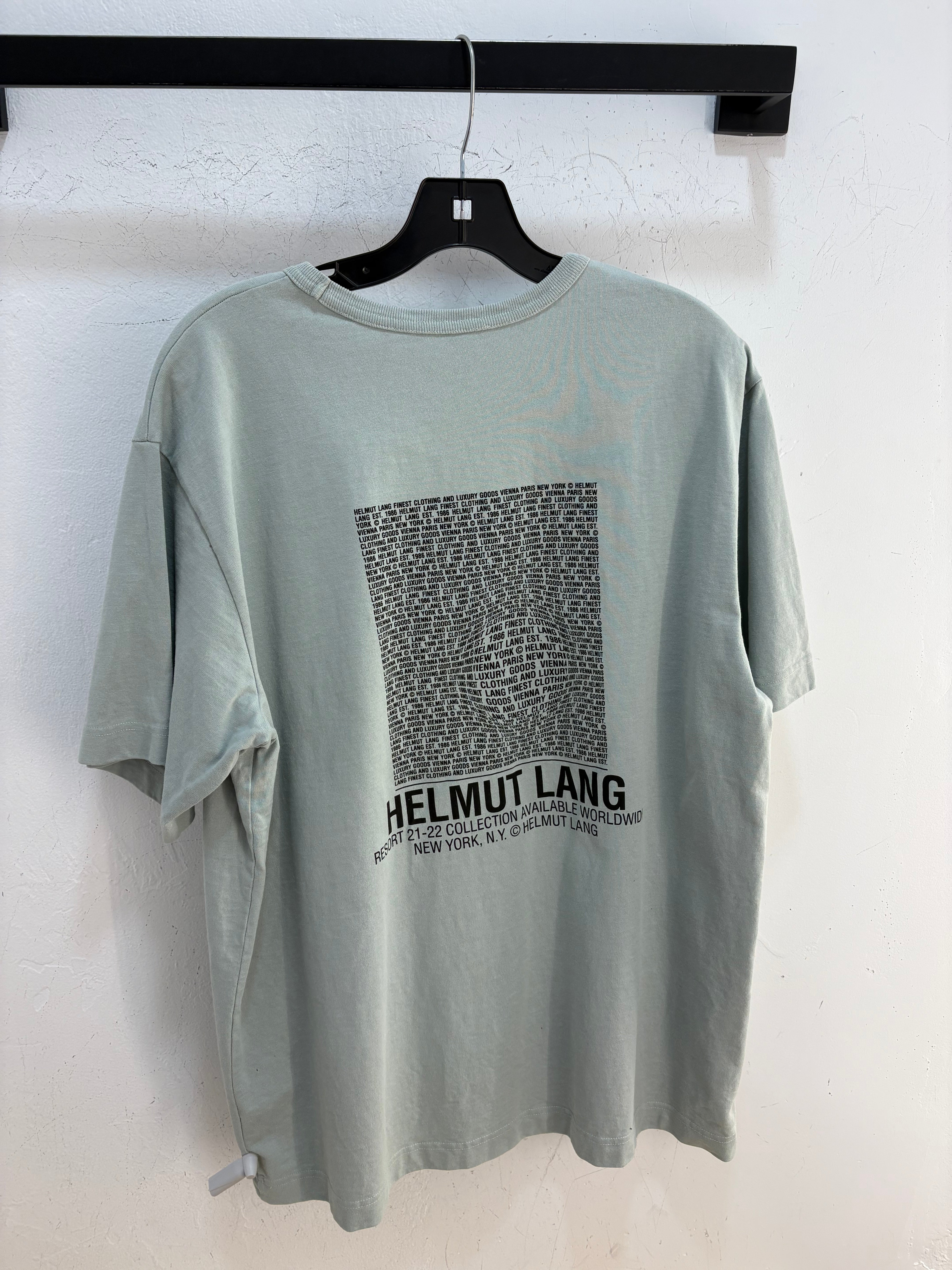 Helmut Lang Sage tee - Size XL