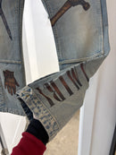 Pantalon en denim New Amiri pour charpentier - taille 32