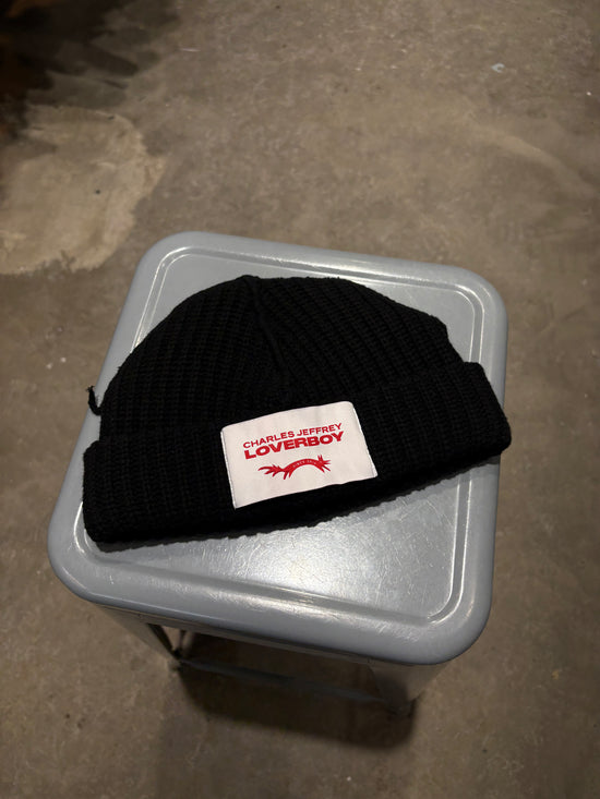Charles Jeffrey Loverboy black beanie