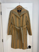 Trench-coat en laine à carreaux Nova de Burberry - taille M femme