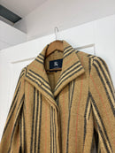 Trench-coat en laine à carreaux Nova de Burberry - taille M femme
