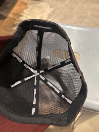 New Sp5der Brown swarkovski trucker hat