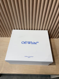 NEW Off-white Out of Office navy hightop sneaker - size 8