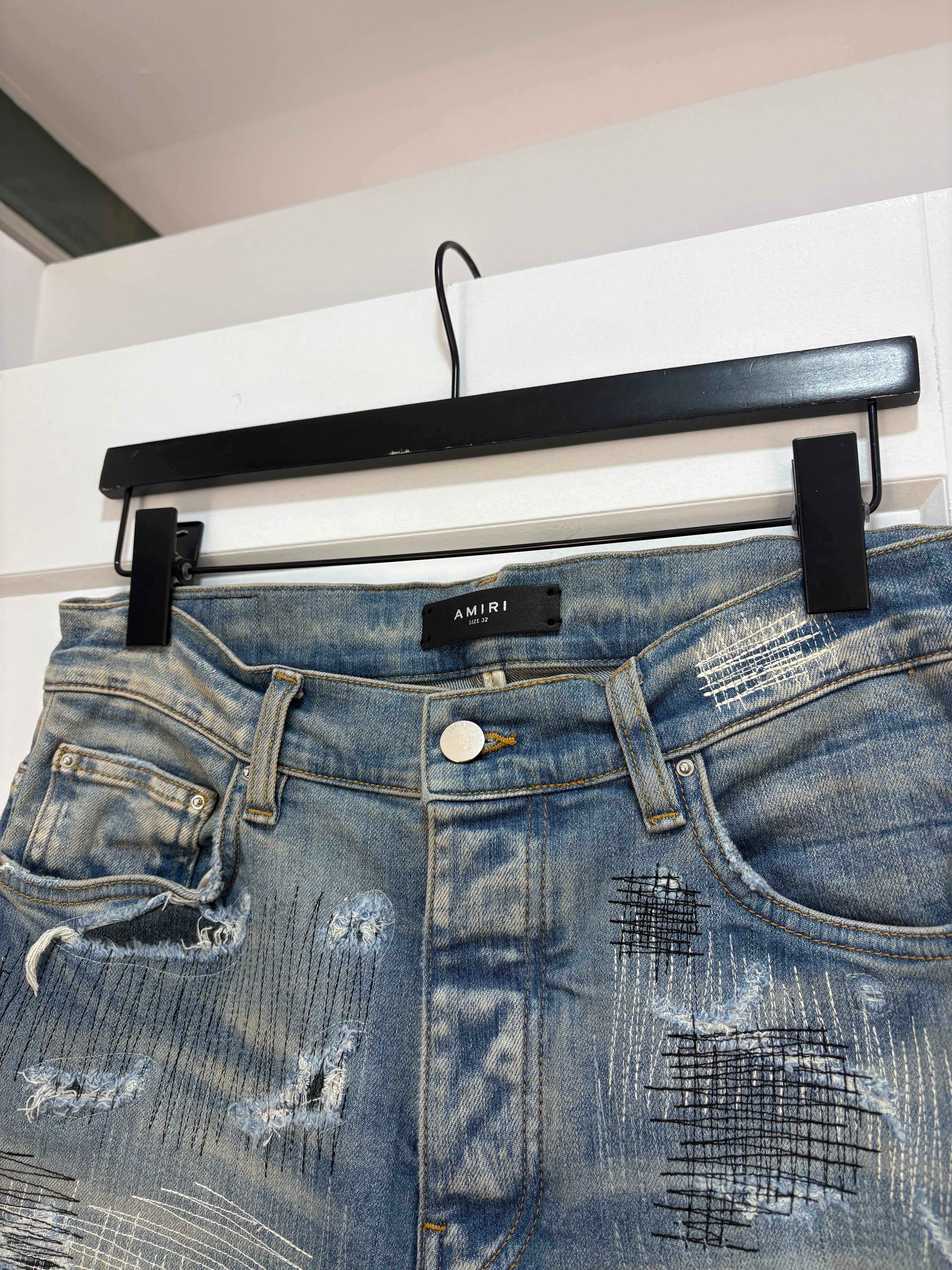 New Amiri boro style denim - size 32
