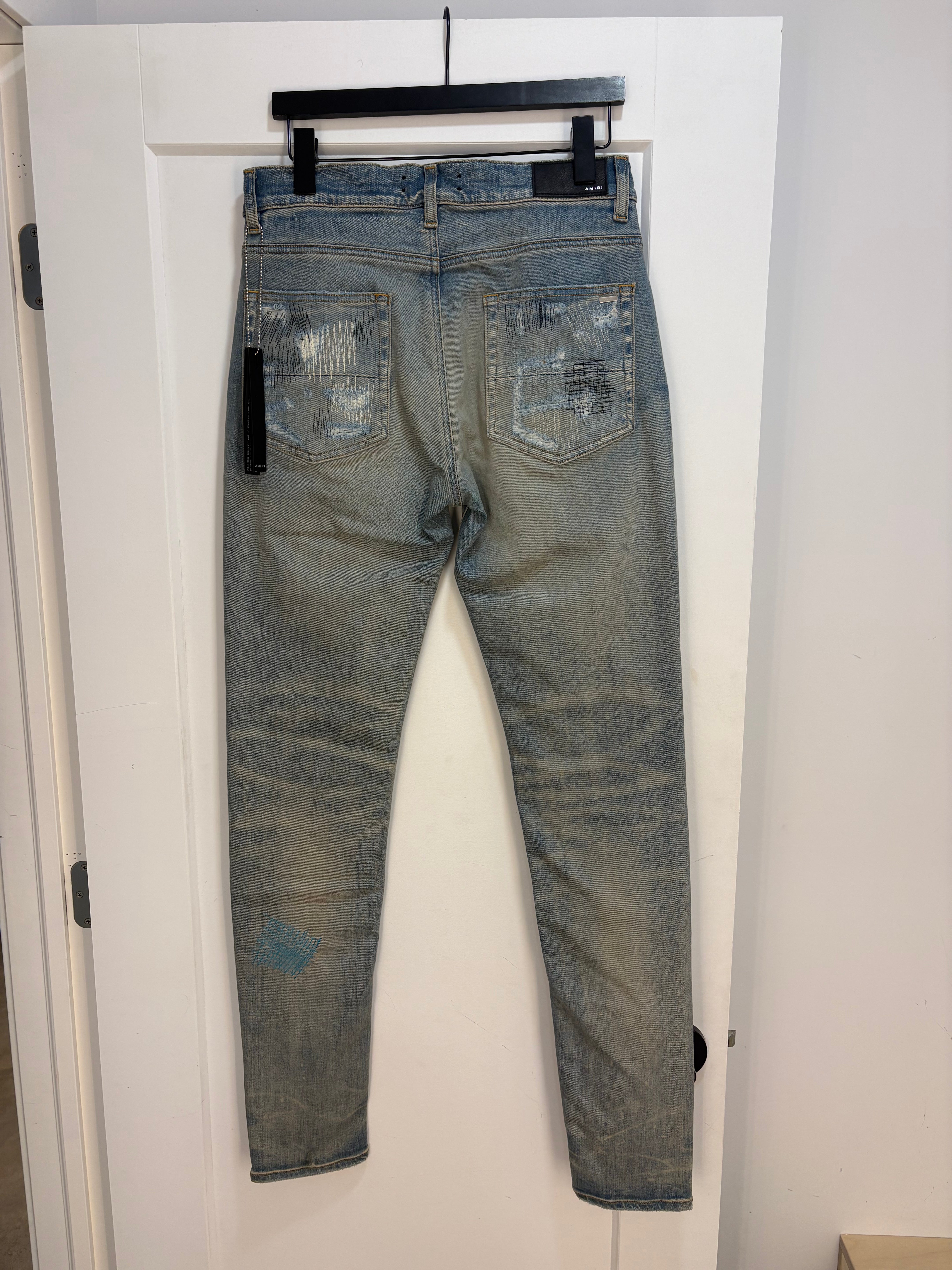 New Amiri boro style denim - size 32