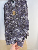 New HUF purple camo military jacket - Size M
