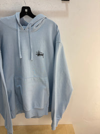 Sweat à capuche Stussy bleu ciel neuf - taille XXL