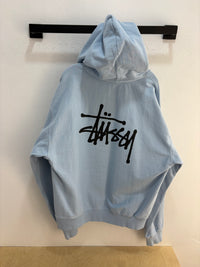 Sweat à capuche Stussy bleu ciel neuf - taille XXL