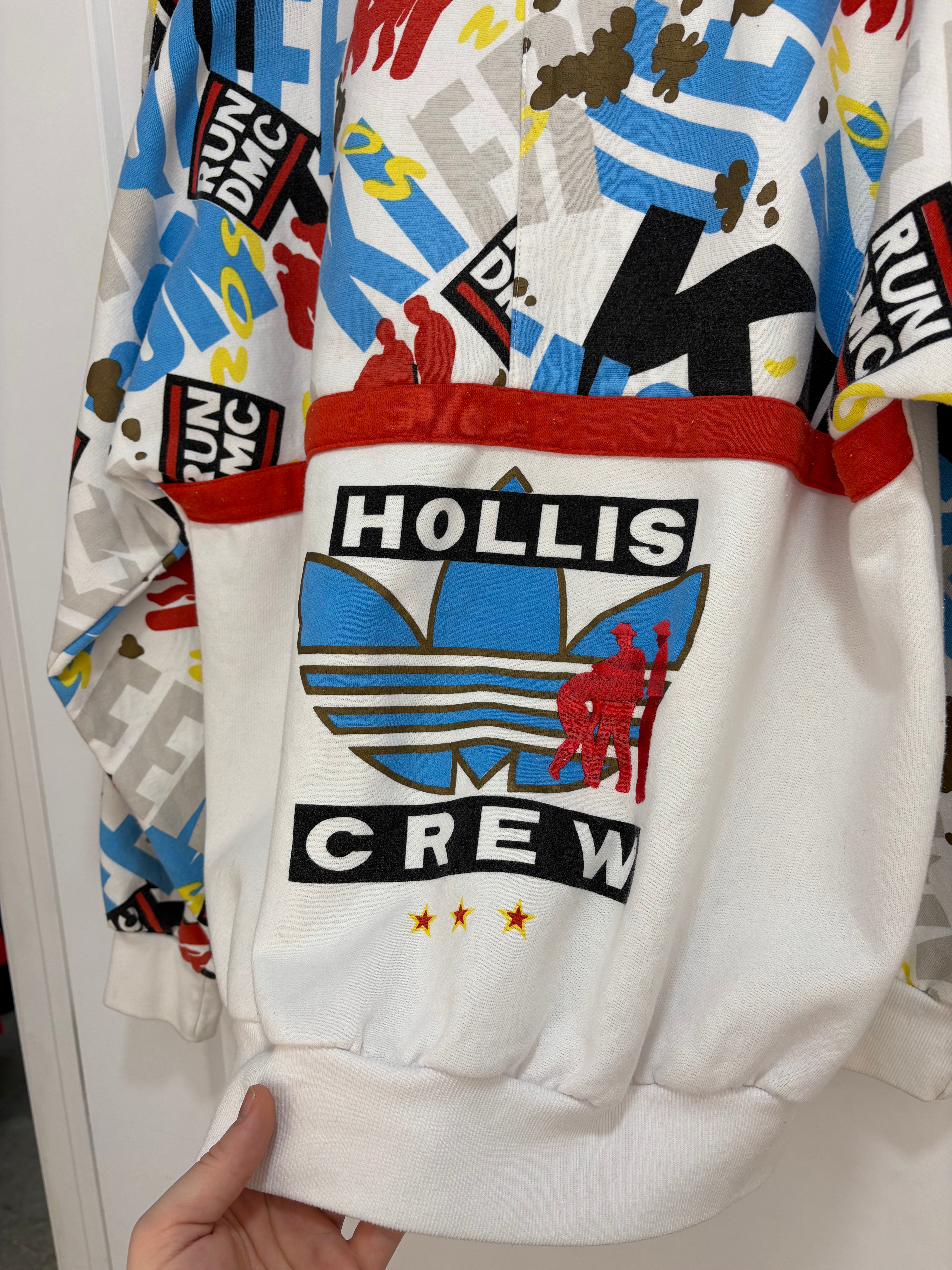 90s Adidas RUN DMC crewneck - size XL