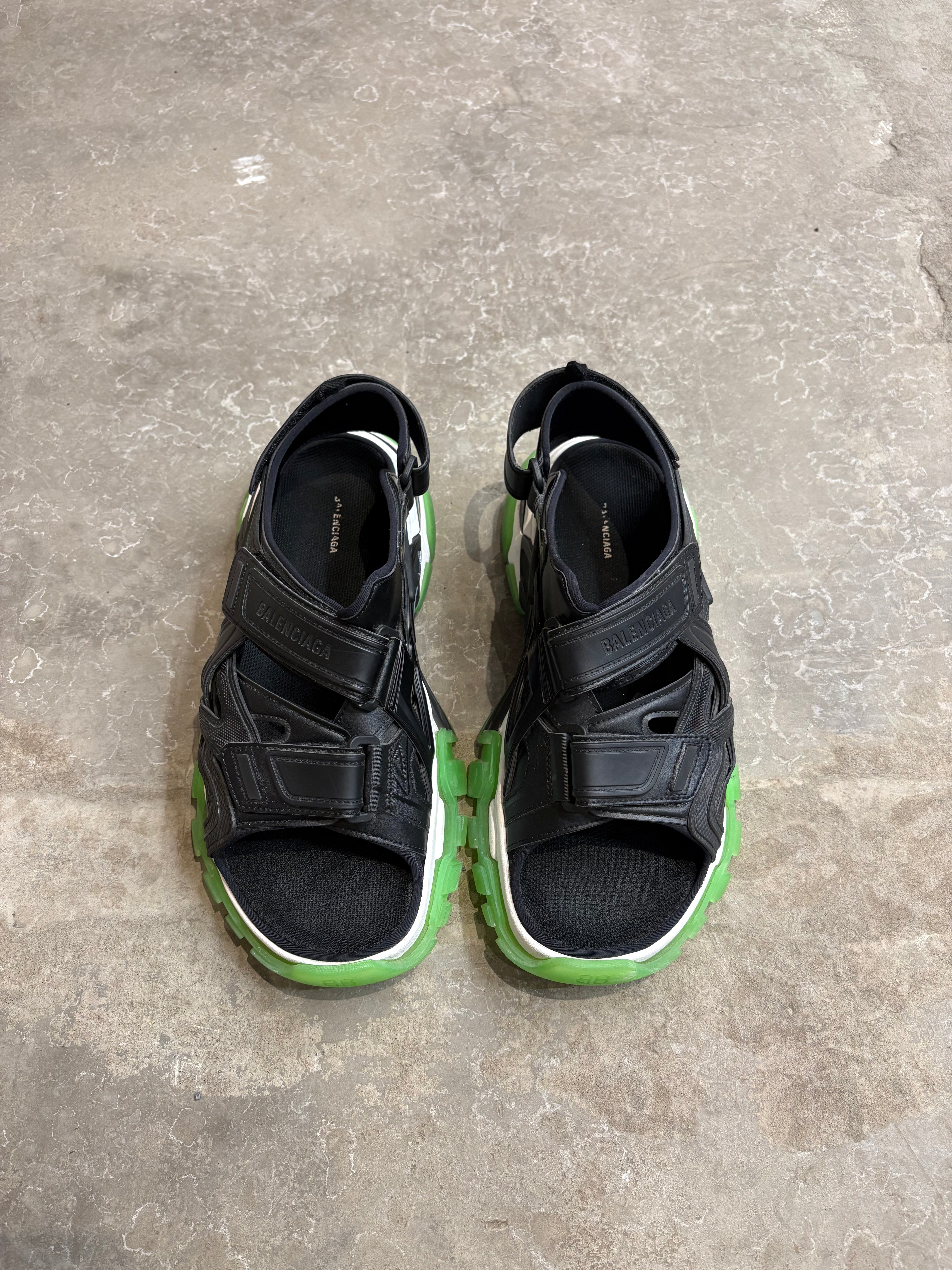 Balenciaga tracks sandals - size 11