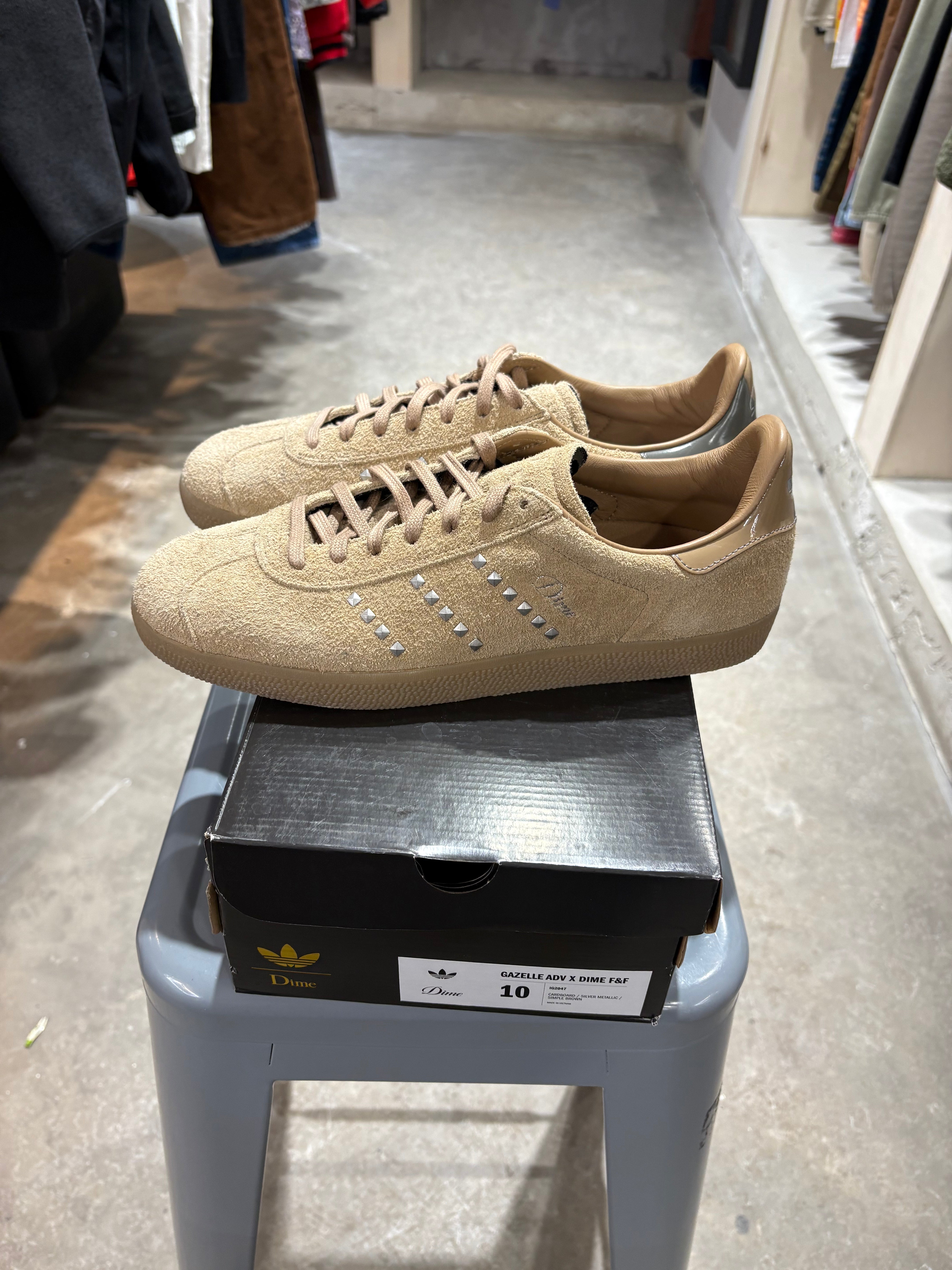 Adidas Gazelle ADV x Dime F&F - taille 10