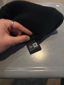 Supreme x New Era black "S" beanie