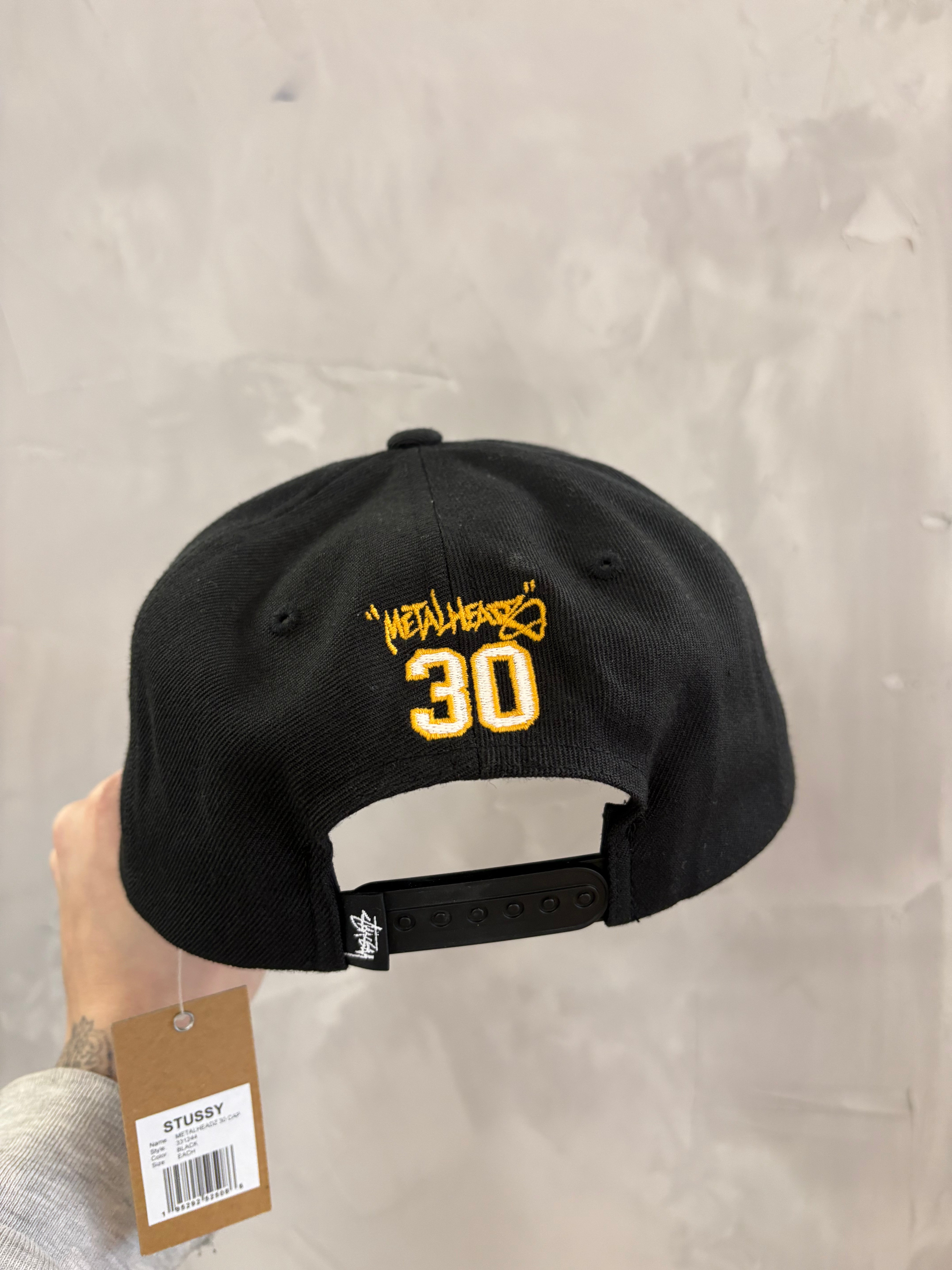 New Stussy Metalheadz snap