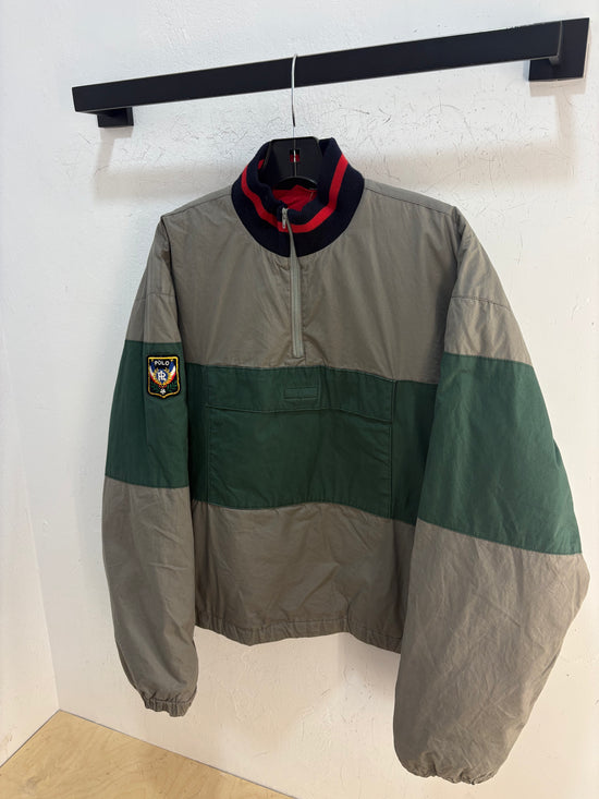 90s Polo Ralph Lauren uni crest down anorak - size L