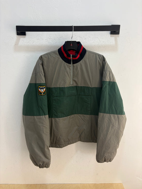 90s Polo Ralph Lauren uni crest down anorak - size L