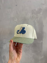 Montreal Expos Denim fitted cap - size 7 5/8