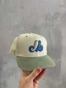 Montreal Expos Denim fitted cap - size 7 5/8