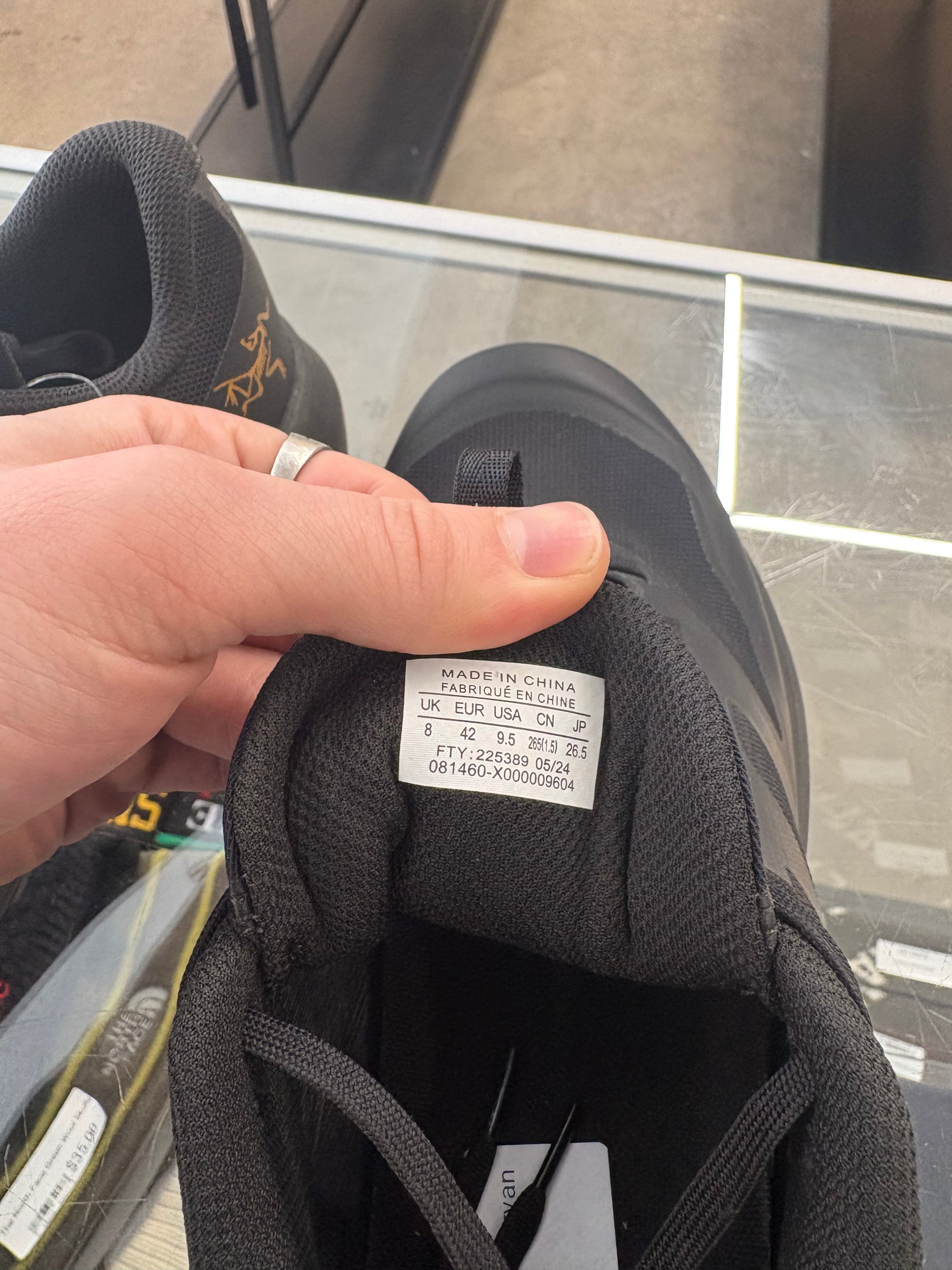 Nouveau Arcteryx Goretex Norvan LD III - taille 9,5