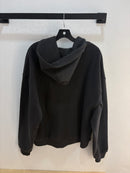New Dime reverse black zip up hoodie - size XL