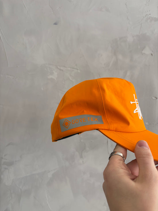 New Stussy Goretex orange cap