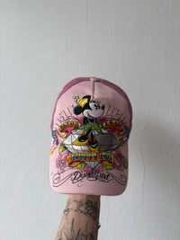 Y2k Minnie Mouse bling trucker cap