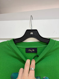 Pull New Dime Balloon vert ras du cou - taille S