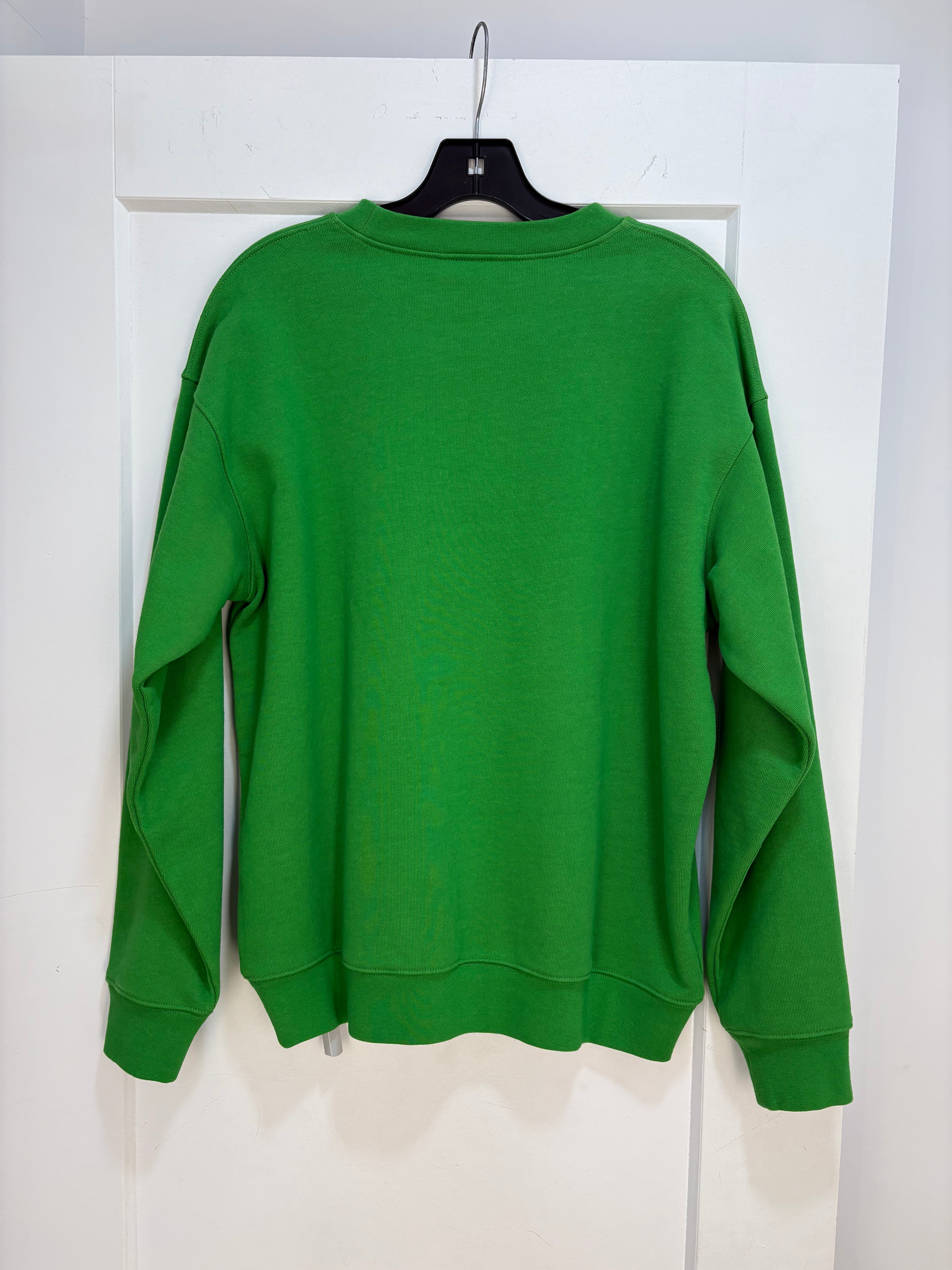 Pull New Dime Balloon vert ras du cou - taille S
