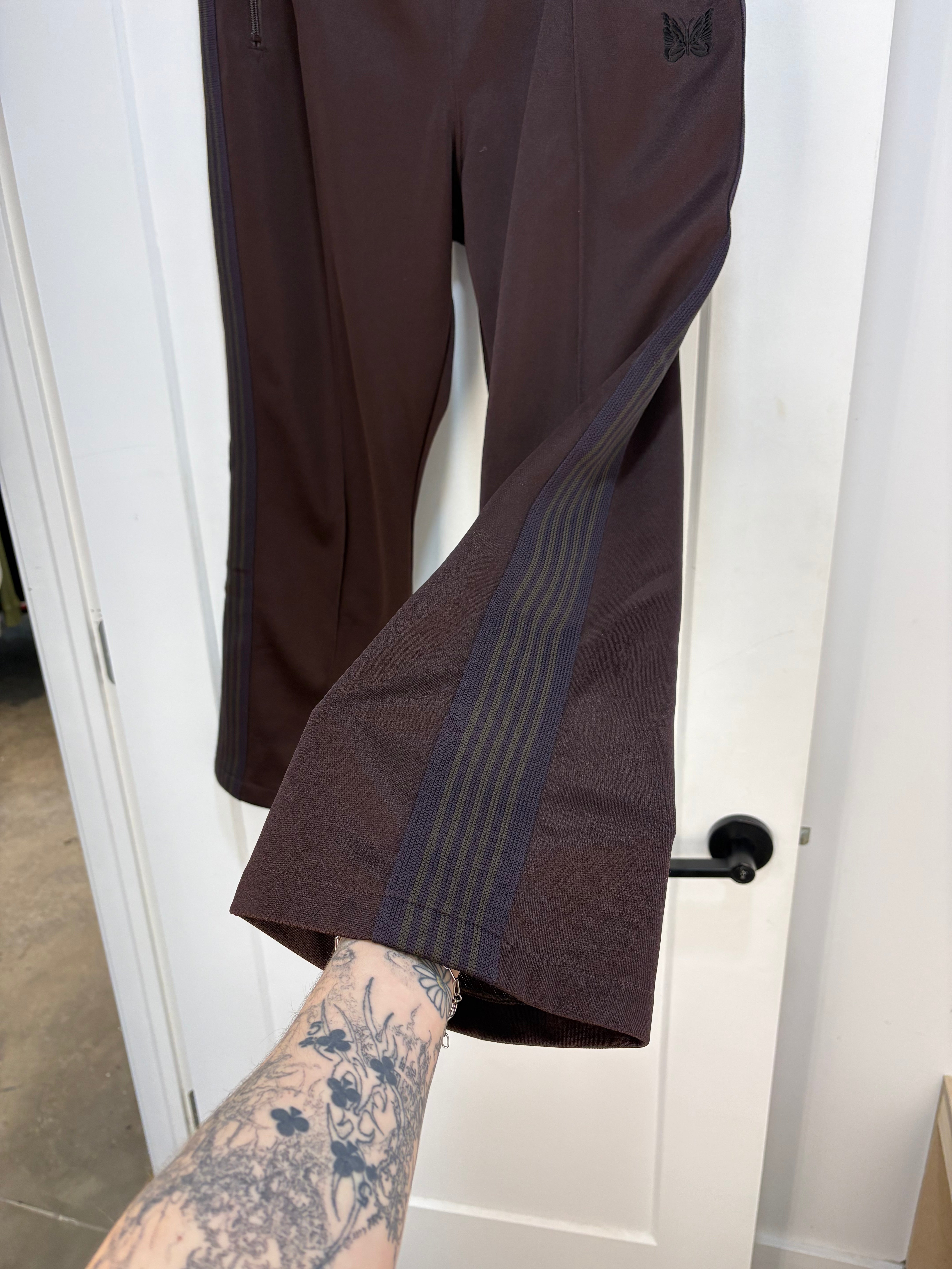 Needles brown trackpants - size L